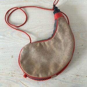 Vintage Leather Spanish Bota Bag water flask made in Spain